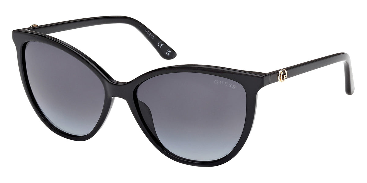 Guess GU00256 01B 58 - Shiny Black / Gradient Smoke #id:gu0025601b_s:100105