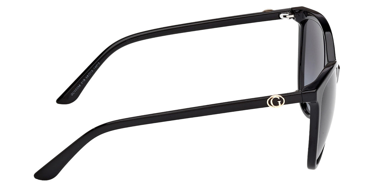 Guess GU00256 01B 58 - Shiny Black / Gradient Smoke #id:gu0025601b_s:100130