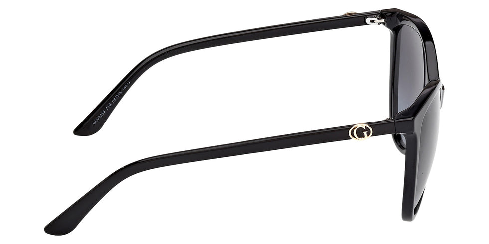 Guess GU00256 01B 58 - Shiny Black / Gradient Smoke #id:gu0025601b_s:100130