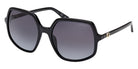 Guess GU00257 01B 57 - Shiny Black / Gradient Smoke #id:gu0025701b_s:100105