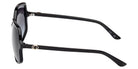 Guess GU00257 01B 57 - Shiny Black / Gradient Smoke #id:gu0025701b_s:100110
