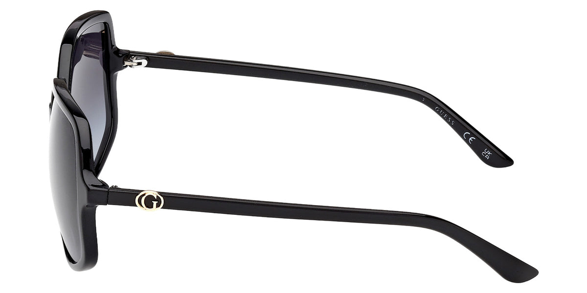 Guess GU00257 01B 57 - Shiny Black / Gradient Smoke #id:gu0025701b_s:100110