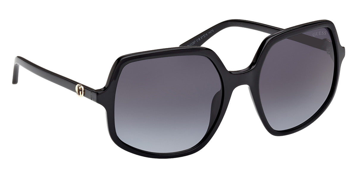 Guess GU00257 01B 57 - Shiny Black / Gradient Smoke #id:gu0025701b_s:100135