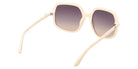 Guess GU00257 25B 57 - Shiny Ivory / Gradient Smoke #id:gu0025725b_s:102125