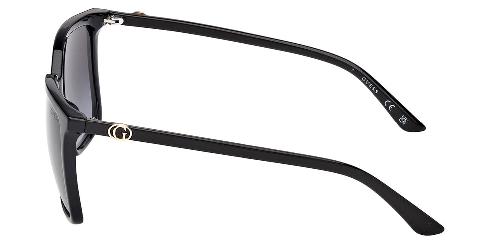 Guess GU00258 01B 56 - Shiny Black / Gradient Smoke #id:gu0025801b_s:100110