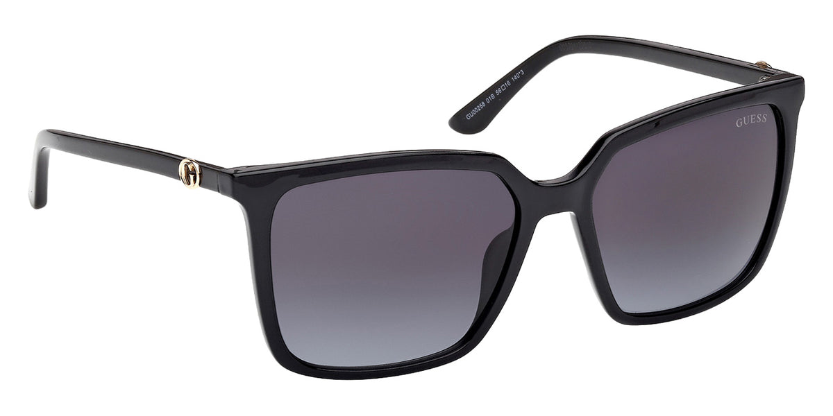 Guess GU00258 01B 56 - Shiny Black / Gradient Smoke #id:gu0025801b_s:100135