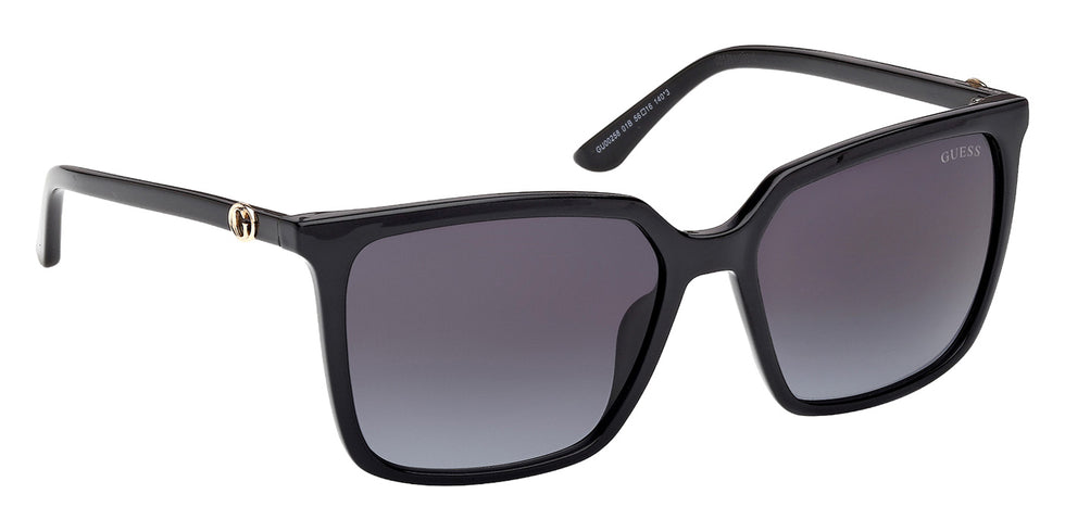 Guess GU00258 01B 56 - Shiny Black / Gradient Smoke #id:gu0025801b_s:100135