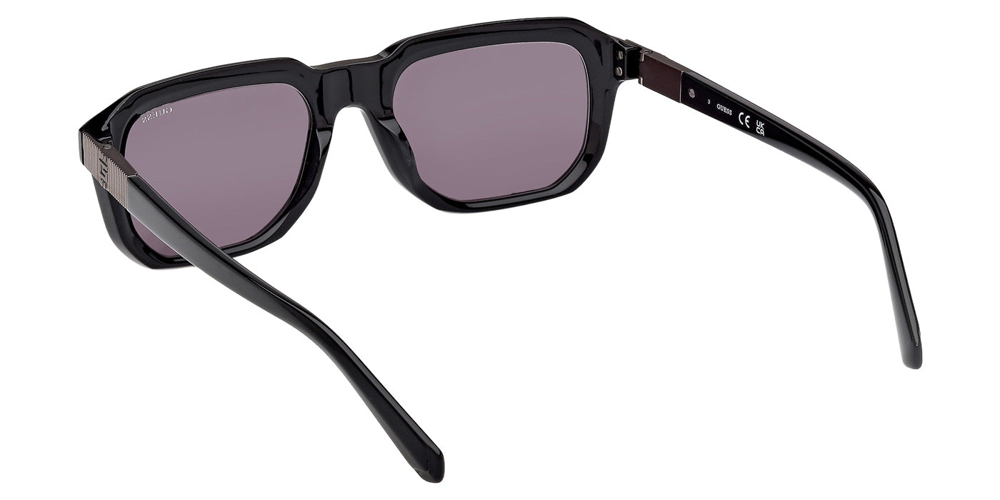 Guess GU00278 01A 53 - Shiny Black / Smoke #id:gu0027801a_s:100115