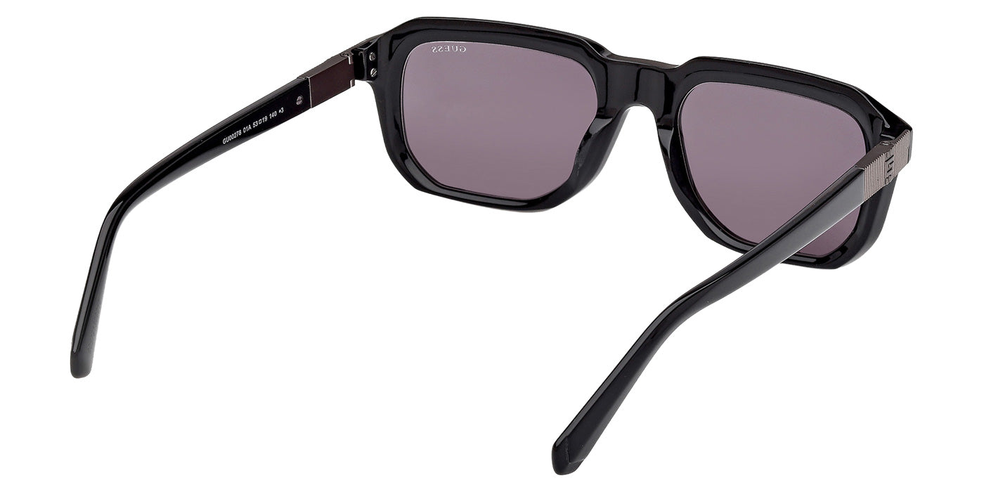 Guess GU00278 01A 53 - Shiny Black / Smoke #id:gu0027801a_s:100125