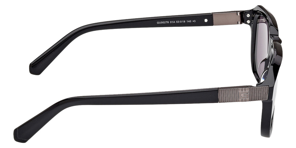 Guess GU00278 01A 53 - Shiny Black / Smoke #id:gu0027801a_s:100130