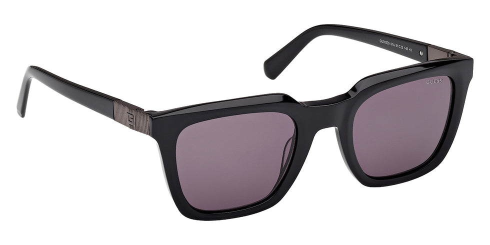 Guess GU00279 01A 51 - Shiny Black / Smoke #id:gu0027901a_s:100135