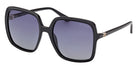Guess GU00280 01D 57 - Shiny Black / Smoke Polarized #id:gu0028001d_s:100105