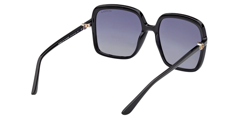 Guess GU00280 01D 57 - Shiny Black / Smoke Polarized #id:gu0028001d_s:100125