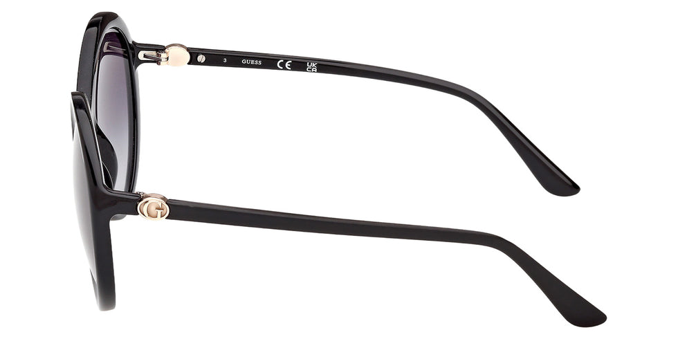 Guess GU00281 01B 55 - Shiny Black / Gradient Smoke #id:gu0028101b_s:100110