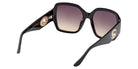 Guess GU00283 01B 57 - Shiny Black / Gradient Smoke #id:gu0028301b_s:100125