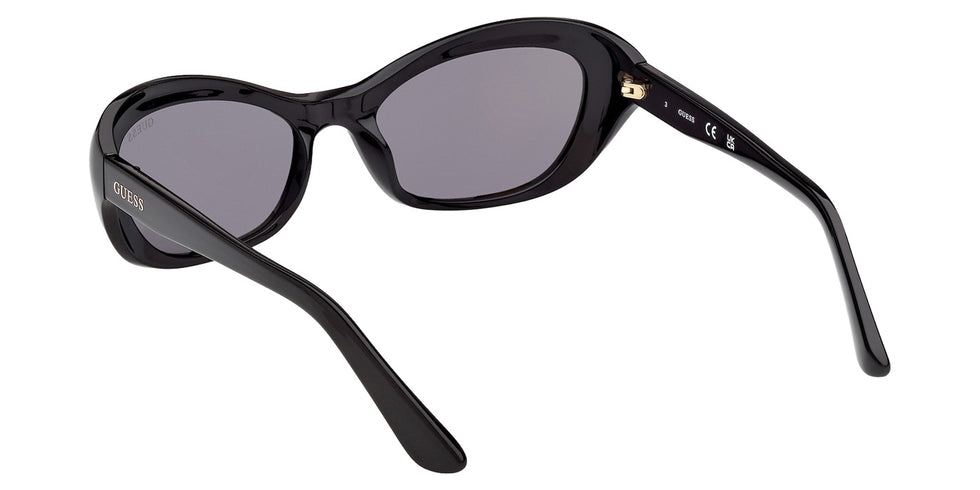 Guess GU00286 01A 55 - Shiny Black / Smoke #id:gu0028601a_s:100115