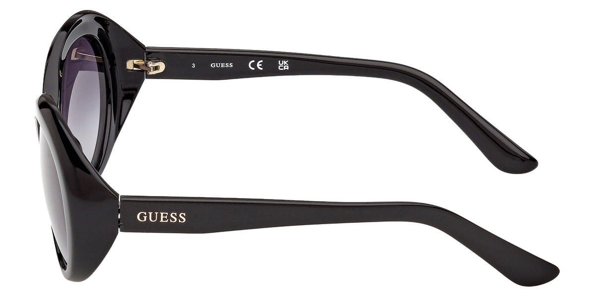 Guess GU00287 01B 53 - Shiny Black / Gradient Smoke #id:gu0028701b_s:100110