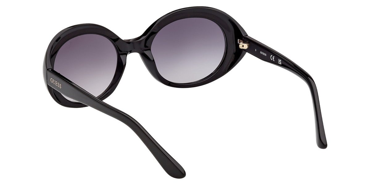 Guess GU00287 01B 53 - Shiny Black / Gradient Smoke #id:gu0028701b_s:100115