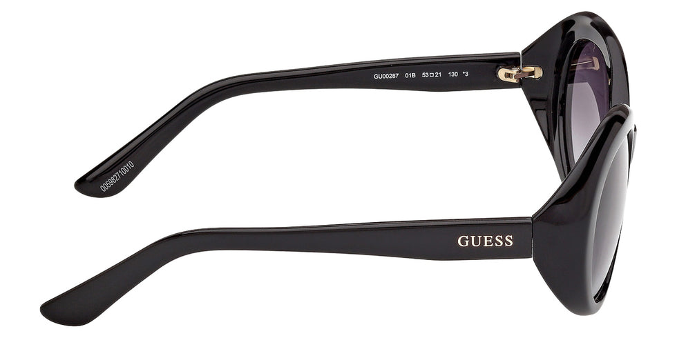 Guess GU00287 01B 53 - Shiny Black / Gradient Smoke #id:gu0028701b_s:100130