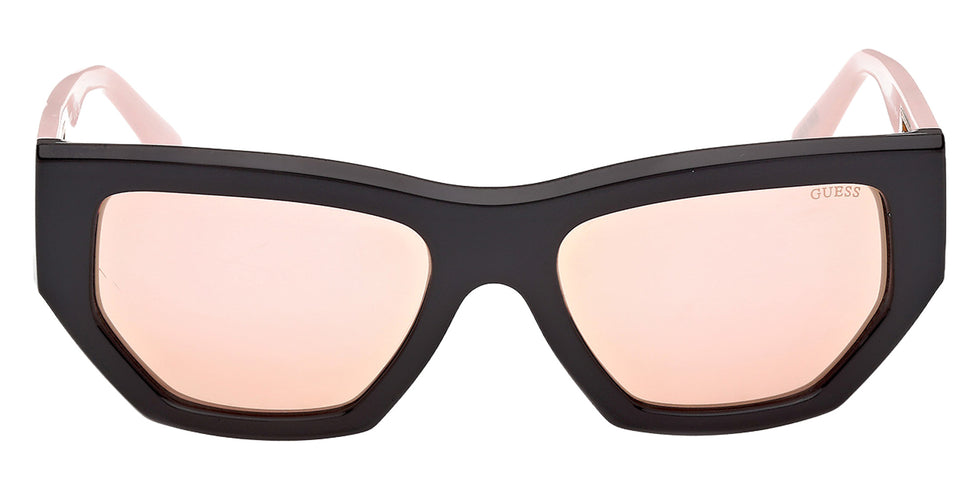 Guess GU00291 05U 54 - Shiny Black / Bordeaux Mirrored 05U #id:gu0029105u_s:102100