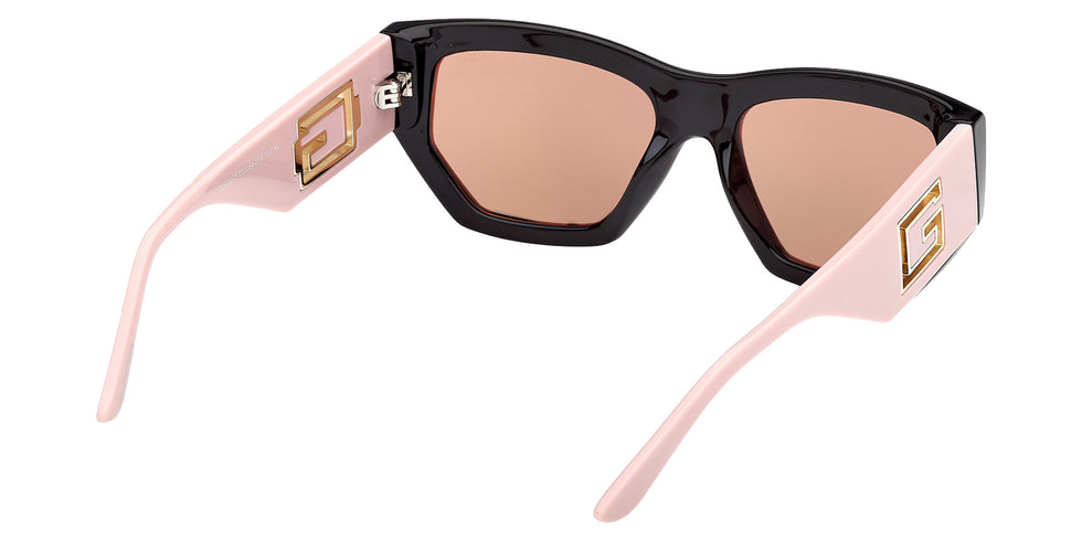 Guess GU00291 05U 54 - Shiny Black / Bordeaux Mirrored 05U #id:gu0029105u_s:102125