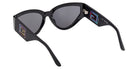 Guess GU00292 01A 57 - Shiny Black / Smoke 01A #id:gu0029201a_s:100115