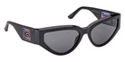Guess GU00292 01A 57 - Shiny Black / Smoke 01A #id:gu0029201a_s:100135