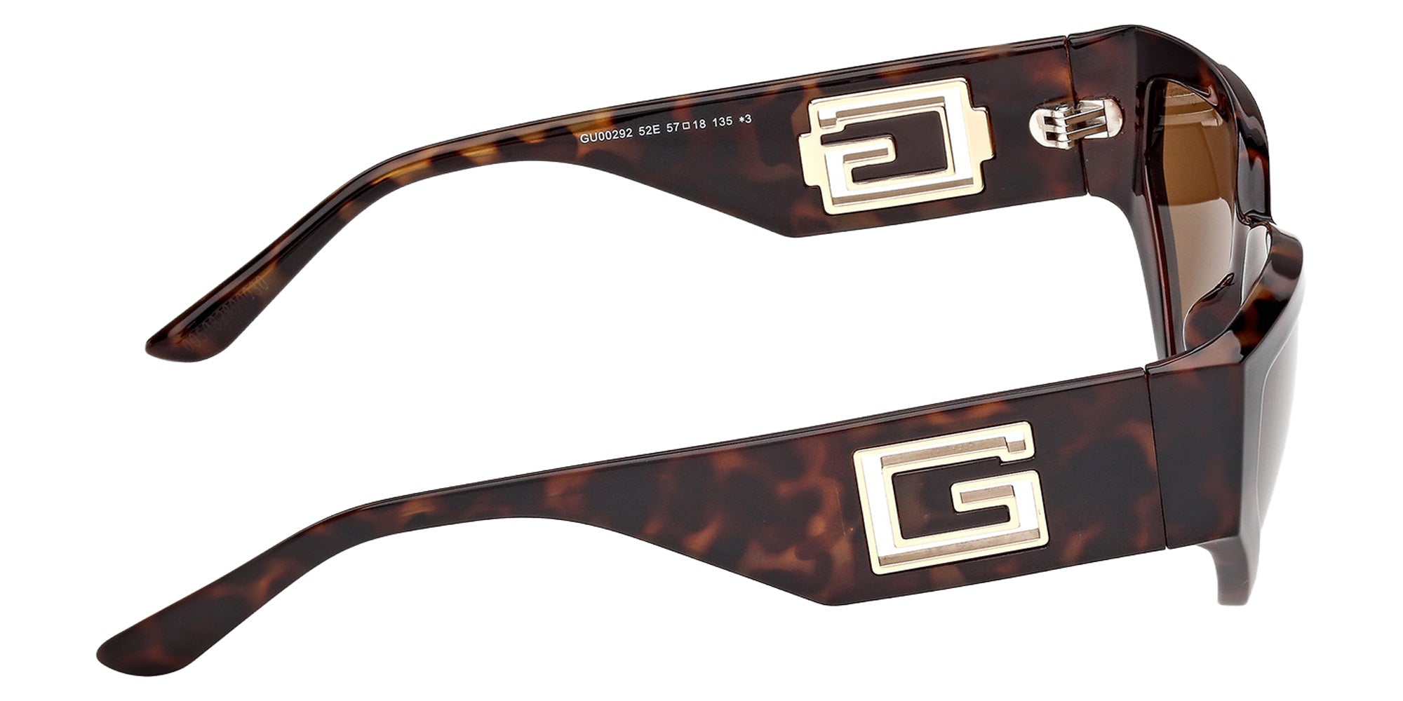 Guess GU00292 52E 57 - Dark Havana / Brown 52E #id:gu0029252e_s:102130