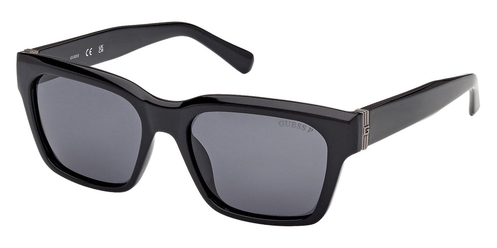 Guess GU00299 01D 54 - Shiny Black / Smoke Polarized #id:gu0029901d_s:100105