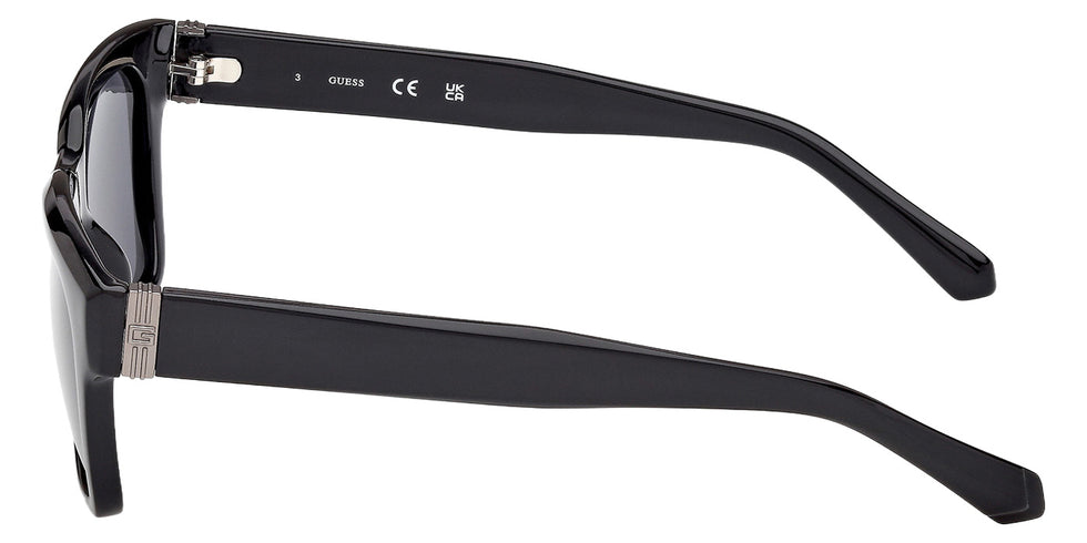 Guess GU00299 01D 54 - Shiny Black / Smoke Polarized #id:gu0029901d_s:100110