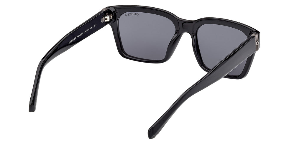 Guess GU00299 01D 54 - Shiny Black / Smoke Polarized #id:gu0029901d_s:100125