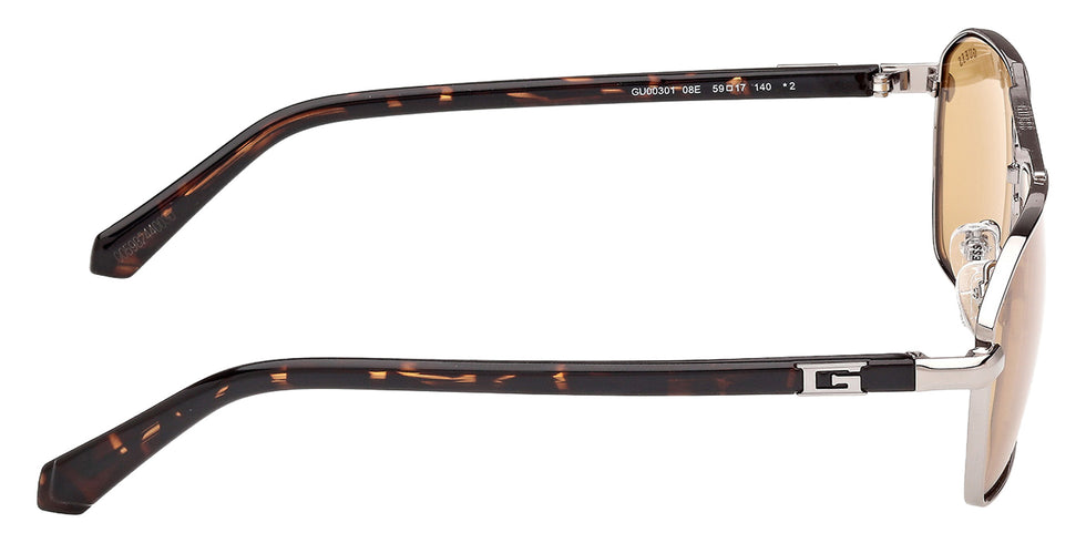 Guess GU00301 08E 59 - Shiny Gunmetal / Brown 08E #id:gu0030108e_s:102130