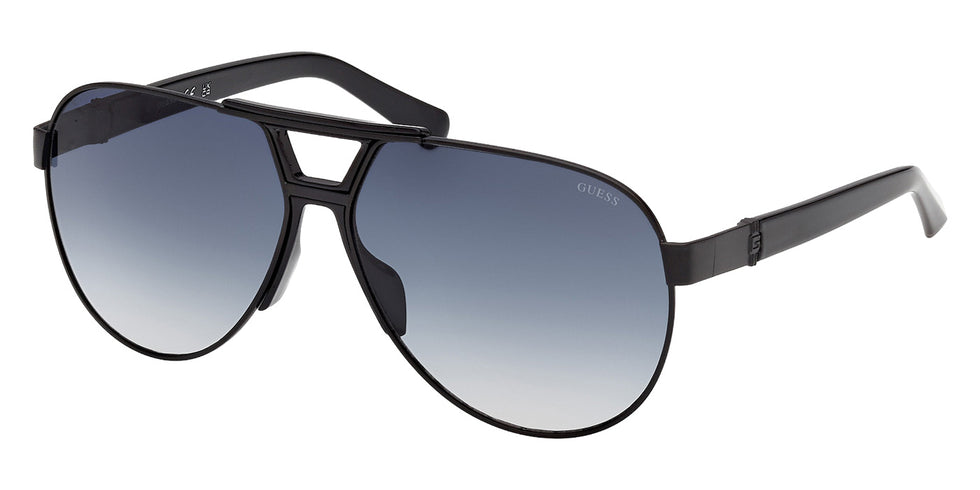 Guess GU00304 01W 63 - Matte Black / Gradient Blue #id:gu0030401w_s:100105