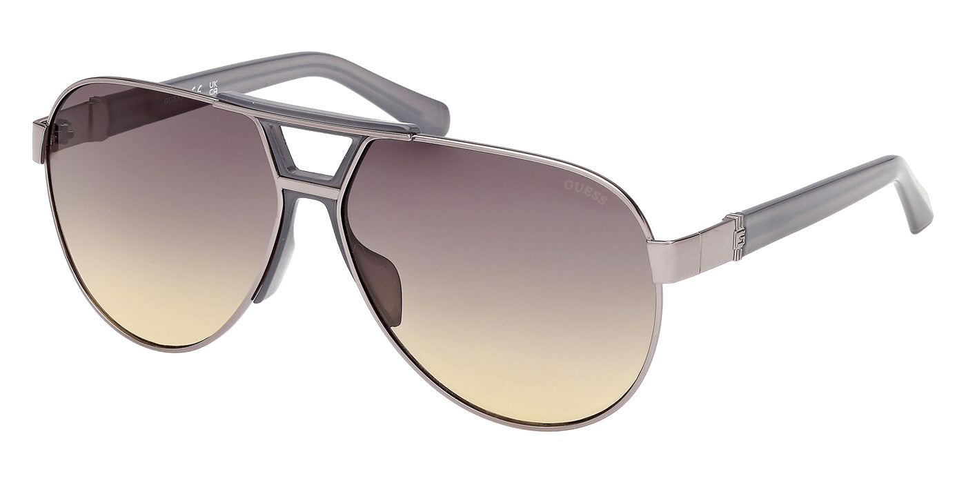 Guess GU00304 08B 63 - Shiny Gunmetal / Gradient Smoke #id:gu0030408b_s:102105