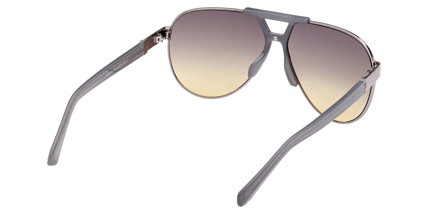 Guess GU00304 08B 63 - Shiny Gunmetal / Gradient Smoke #id:gu0030408b_s:102125