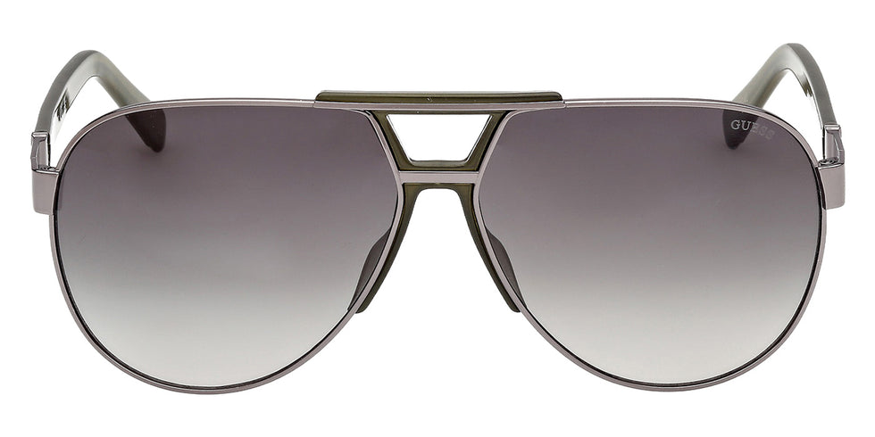 Guess GU00304 08P 63 - Shiny Gunmetal / Gradient Green #id:gu0030408p_s:104100