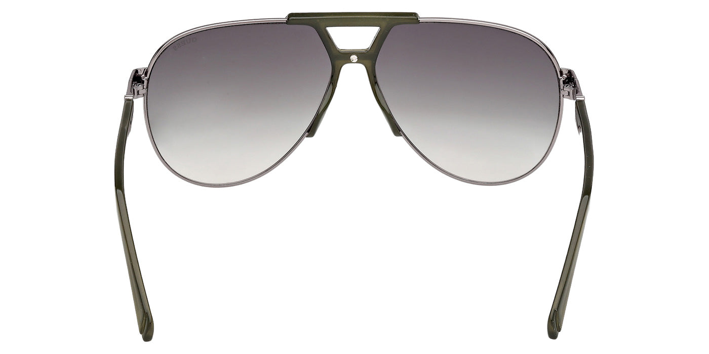 Guess GU00304 08P 63 - Shiny Gunmetal / Gradient Green #id:gu0030408p_s:104120