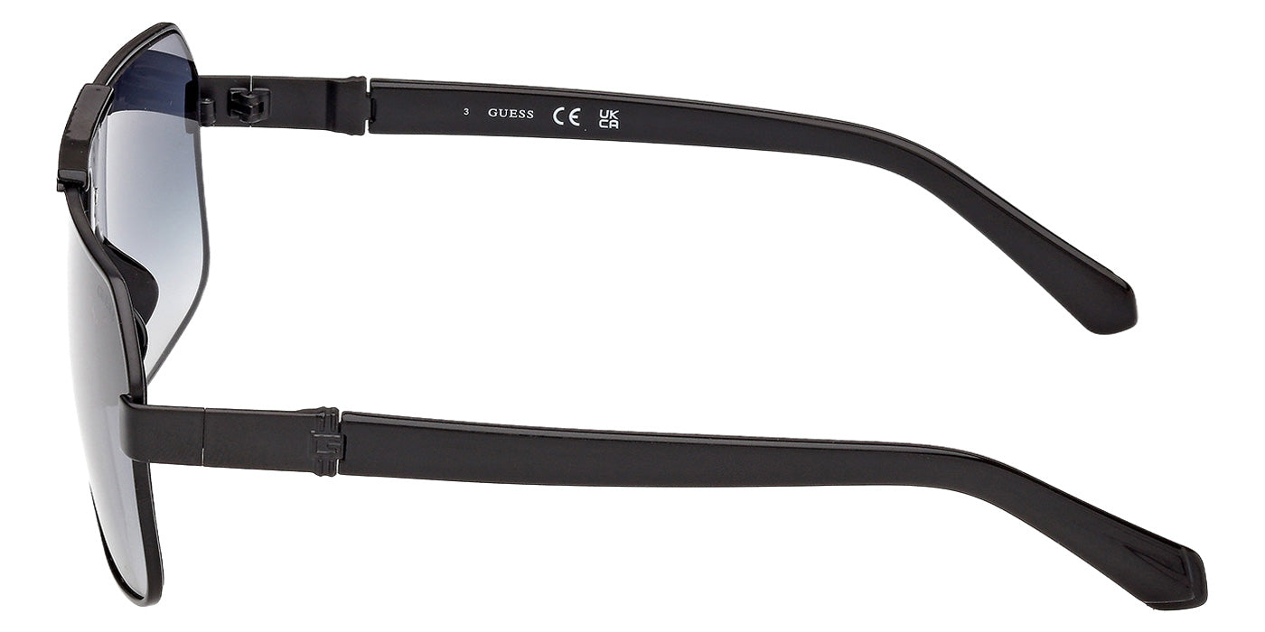 Guess GU00305 01W 64 - Matte Black / Gradient Blue #id:gu0030501w_s:100110