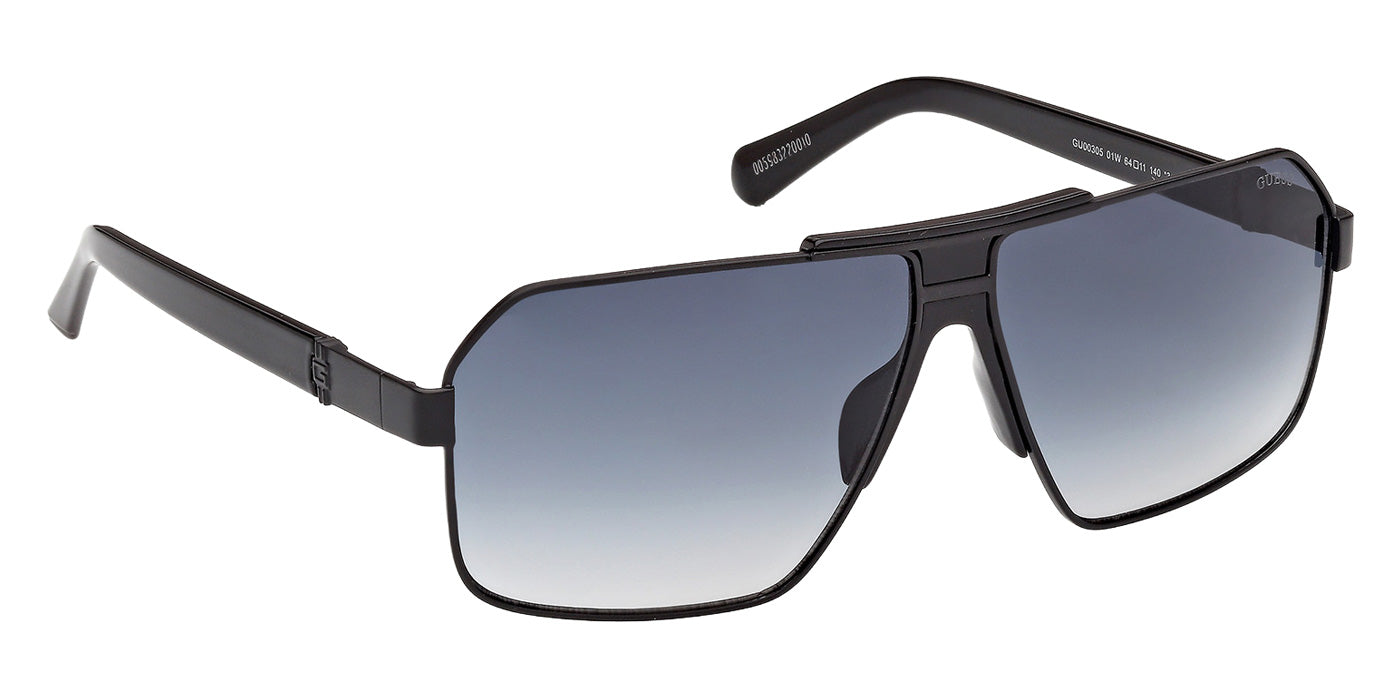 Guess GU00305 01W 64 - Matte Black / Gradient Blue #id:gu0030501w_s:100135