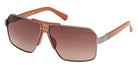Guess GU00305 08F 64 - Shiny Gunmetal / Gradient Brown #id:gu0030508f_s:104105