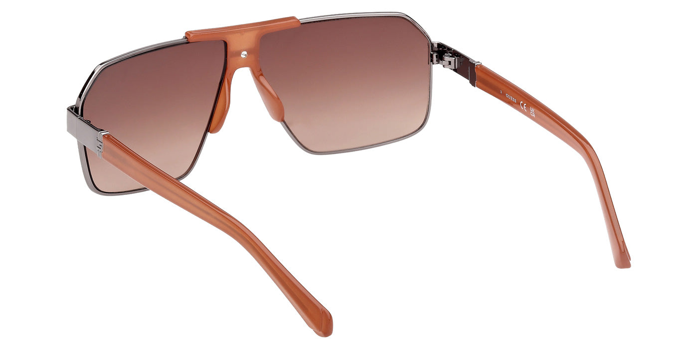 Guess GU00305 08F 64 - Shiny Gunmetal / Gradient Brown #id:gu0030508f_s:104115
