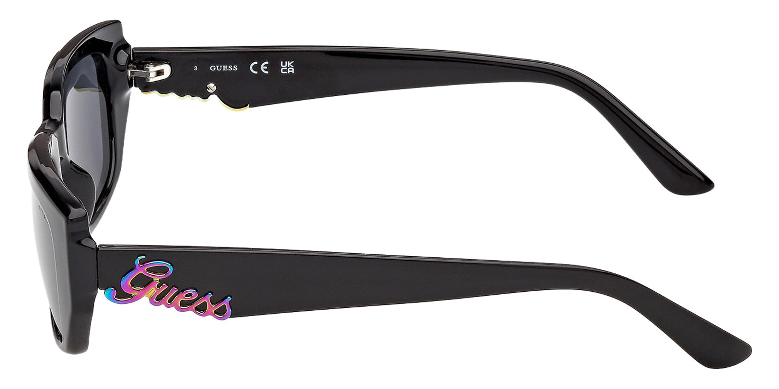 Guess GU00306 01A 54 - Shiny Black / Smoke #id:gu0030601a_s:100110