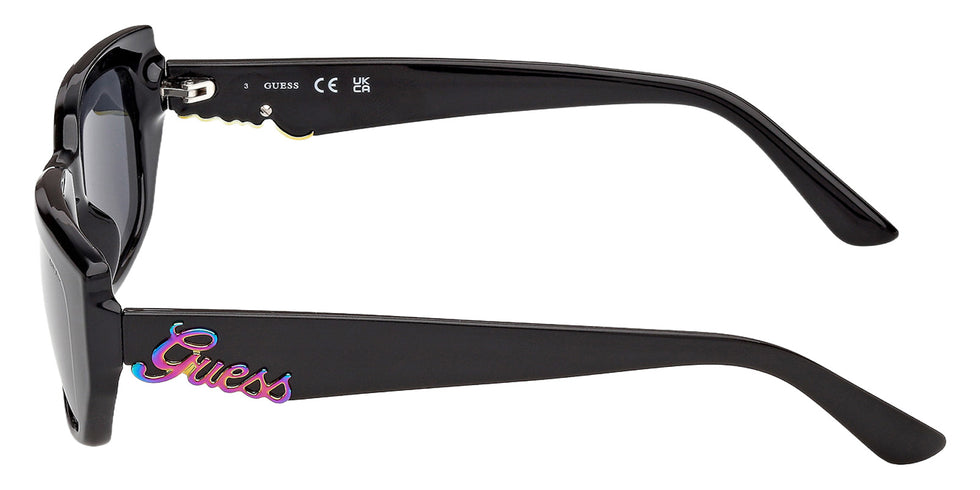 Guess GU00306 01A 54 - Shiny Black / Smoke #id:gu0030601a_s:100110