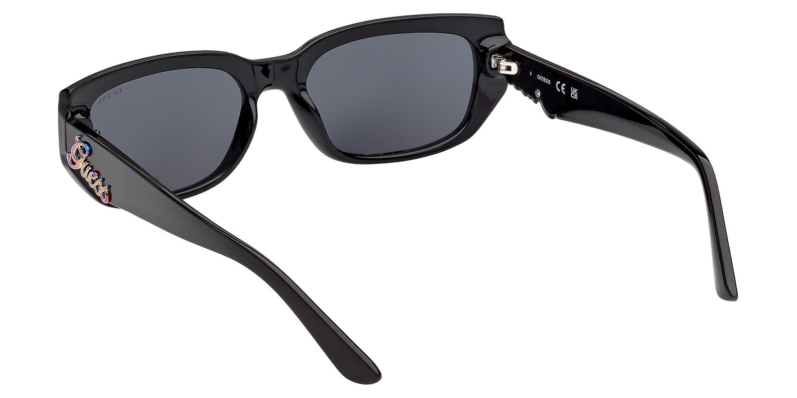 Guess GU00306 01A 54 - Shiny Black / Smoke #id:gu0030601a_s:100115