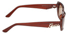 Guess GU00306 50E 54 - Shiny Dark Brown / Brown #id:gu0030650e_s:102130
