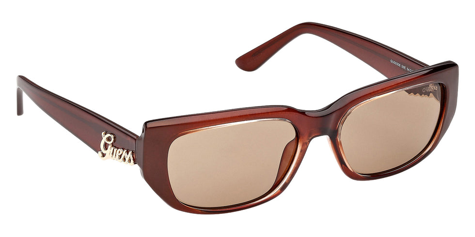Guess GU00306 50E 54 - Shiny Dark Brown / Brown #id:gu0030650e_s:102135