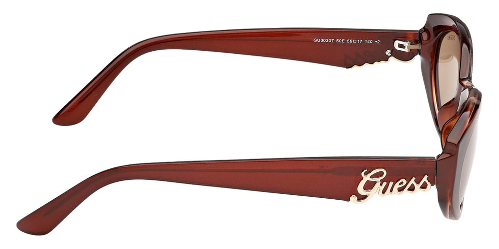 Guess GU00307 50E 56 - Shiny Dark Brown / Brown #id:gu0030750e_s:102130