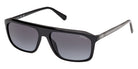 Guess GU00311 01B 57 - Shiny Black / Gradient Smoke #id:gu0031101b_s:100105