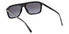 Guess GU00311 01B 57 - Shiny Black / Gradient Smoke #id:gu0031101b_s:100115