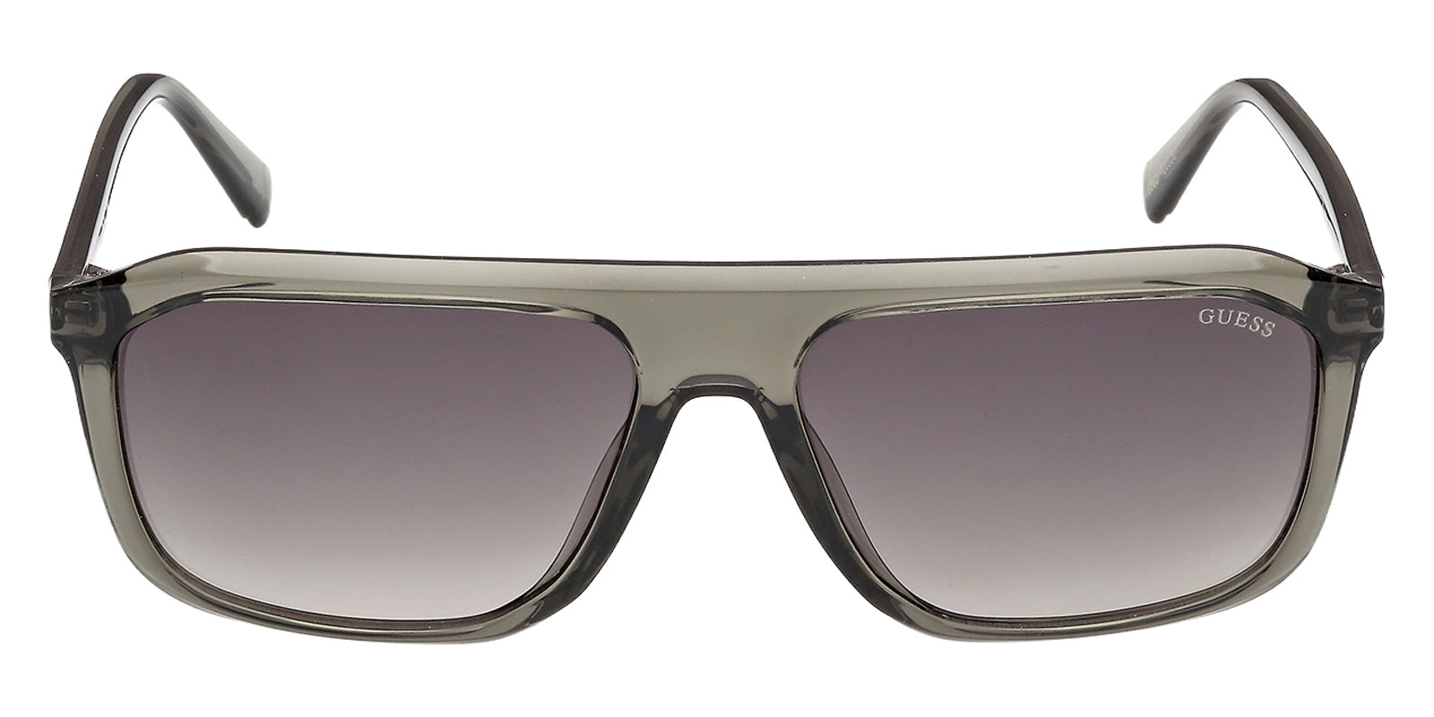 Guess GU00311 96B 57 - Shiny Dark Green / Gradient Smoke #id:gu0031196b_s:100100